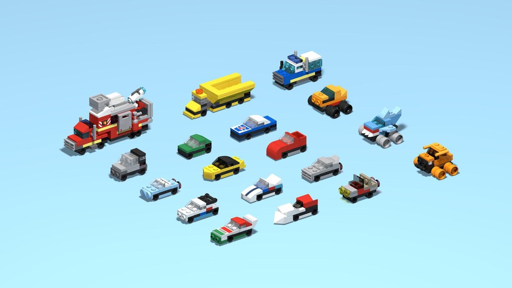 Lego Advent Scale Vehicle Fun Pack 2