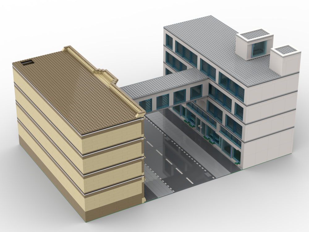 Lego Classic & Modern Hospital Facades