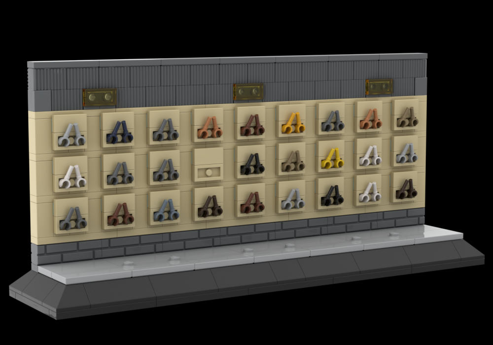Lego Ferrix Glove Storage Wall