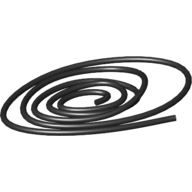 Lego String Cord Poly, 1.5mm Thickness, 50cm / Black