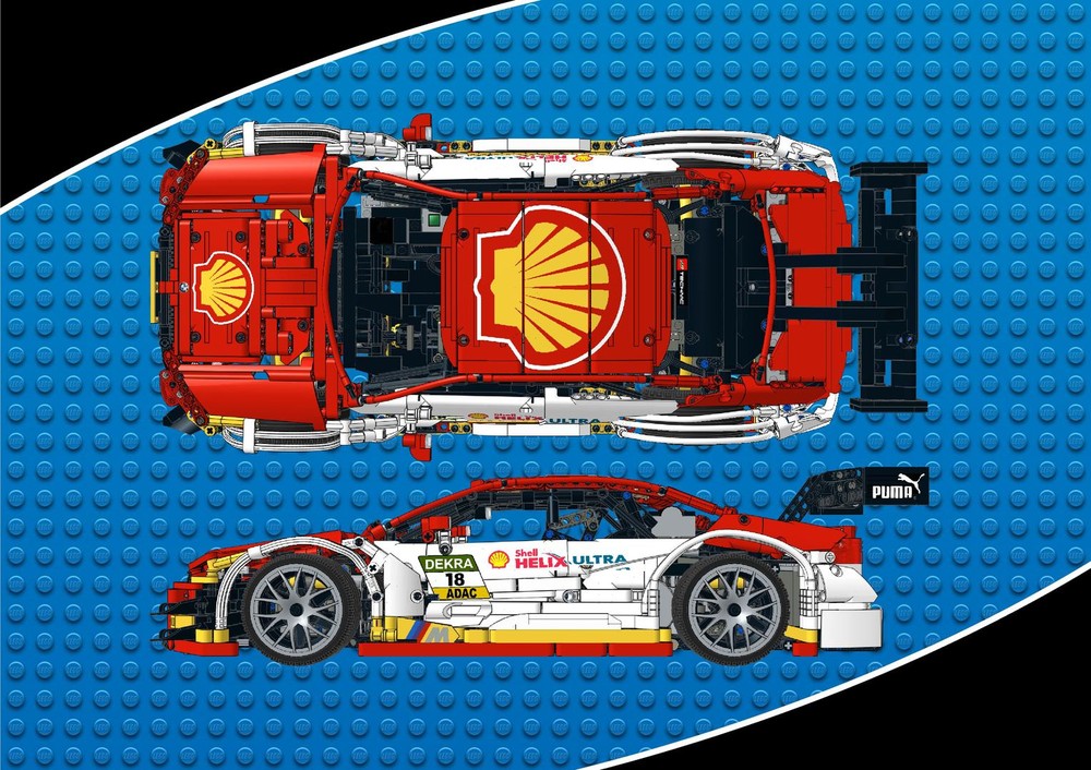 Lego BMW M4 DTM - Augusto Farfus (2015)