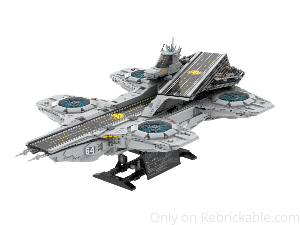 Lego SHIELD Helicarrier Modification