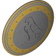 Lego Shield Round Bowed with Falcon Print (Wonder Woman)