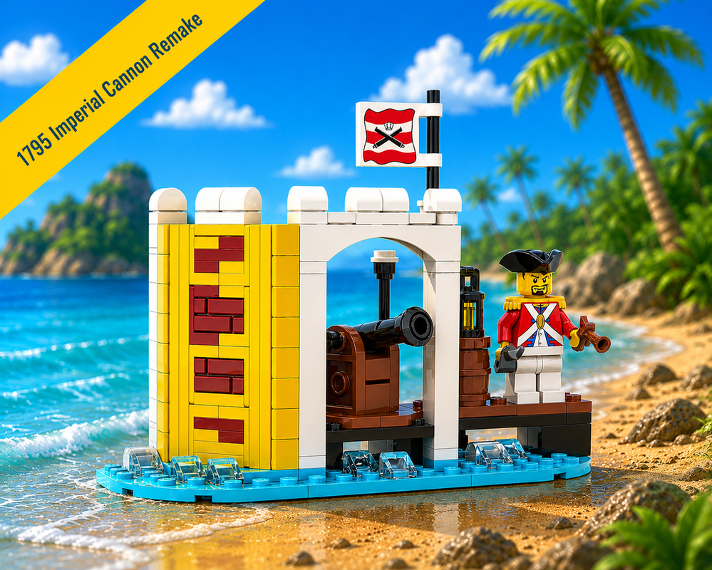 Lego 1795 Imperial Cannon Remake