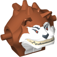 Lego Torso/Head Alien, Dogpound Print