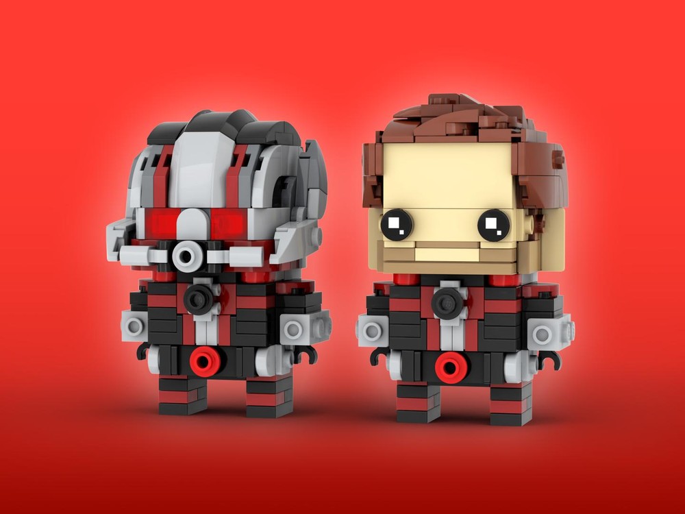 Lego Ant-Man Brickheadz LEGO MOC - Ant-Man and the Wasp: Quantumania