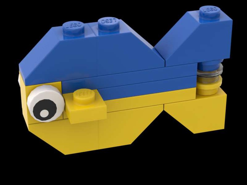 Lego Blue & yellow fish