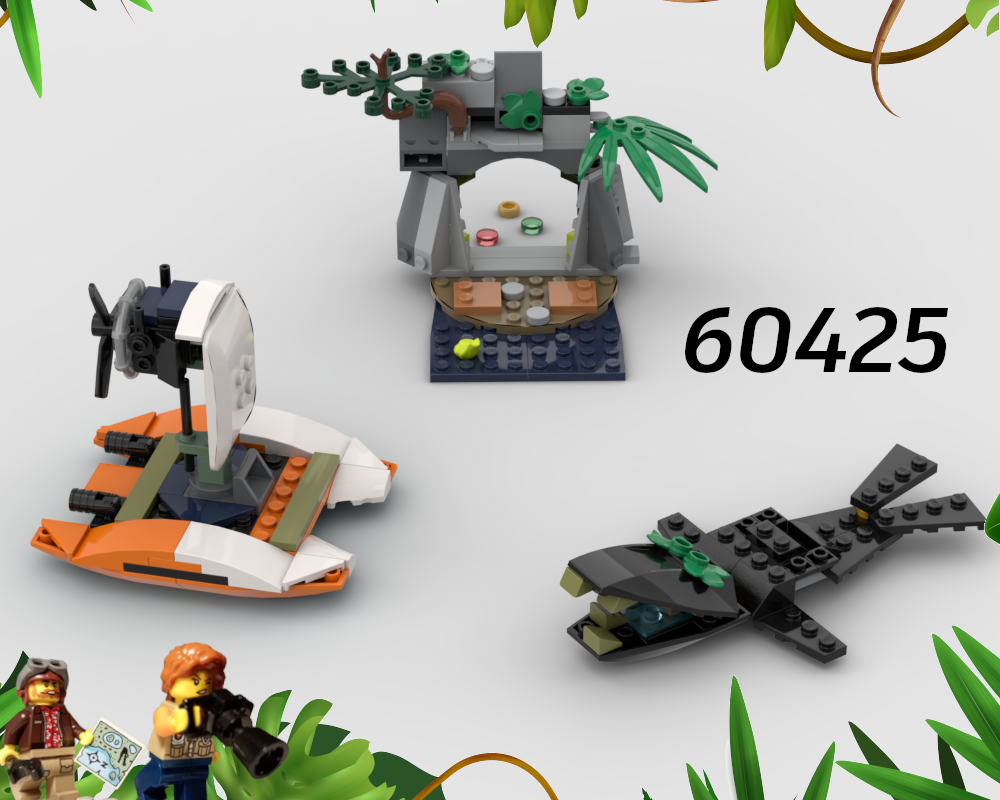 Lego Escape from lost Island