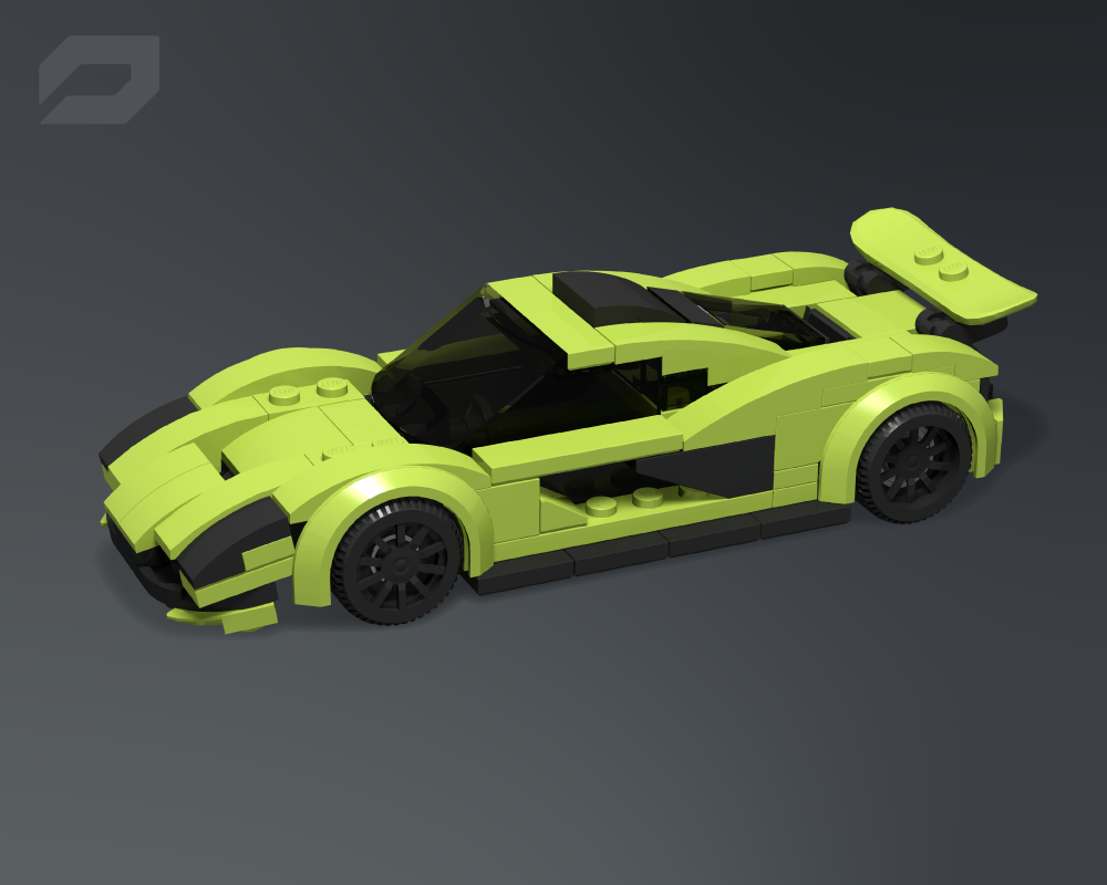 Lego McLaren P1 LM (City Scale) Lime
