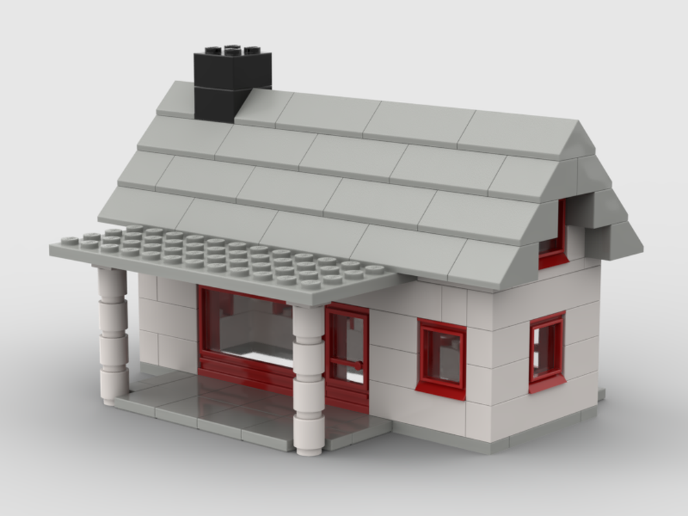 Lego The Acacia Town Plan Style Home