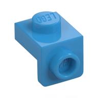 Lego Bracket 1 x 1 - 1 x 1 / Dark Azure