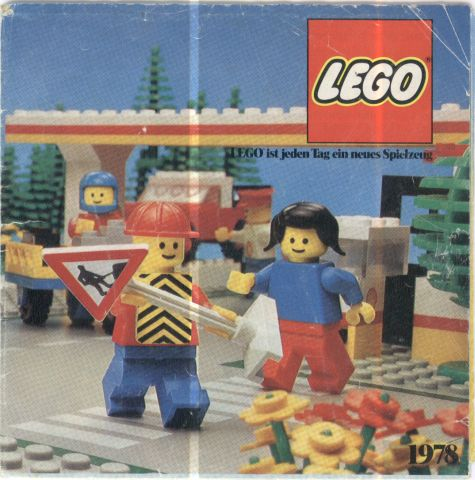 Lego 1978 Medium German Foldout (99250-D)