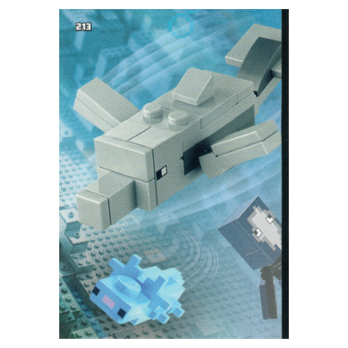 Lego Trading Card, Minecraft Series 2 Boom-Bastic, Standard Card - Underwater Adventure / [No Color/Any Color]
