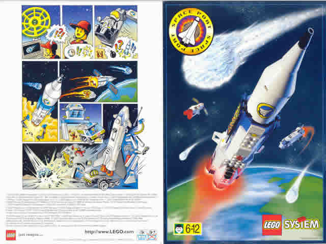 Lego 1999 Medium Space Port (4124501/4125502-IN)