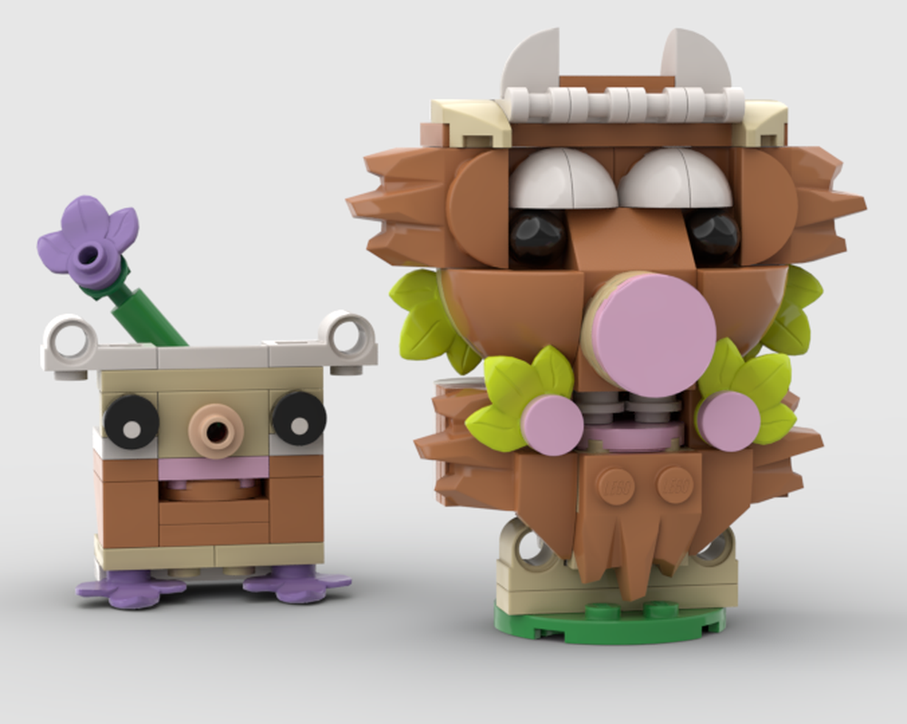 Lego Forest devil and gubu