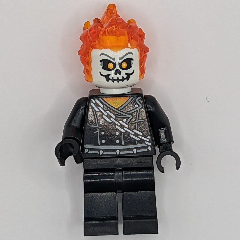 Lego Ghost Rider, White Head