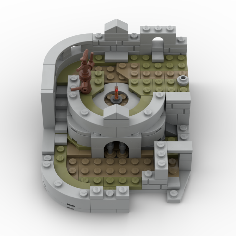 Lego Firelink Shrine (Micro)