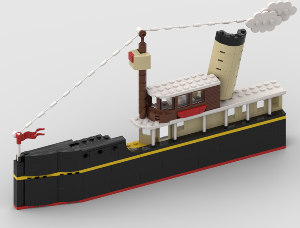Lego Stoomboot