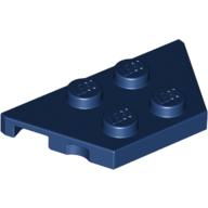 Lego Wedge Plate 2 x 4 / Dark Blue