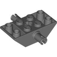 Lego Slope Inverted 45° 4 x 2 Double with Pins and Axle Hole Type 1 [+ Opening]