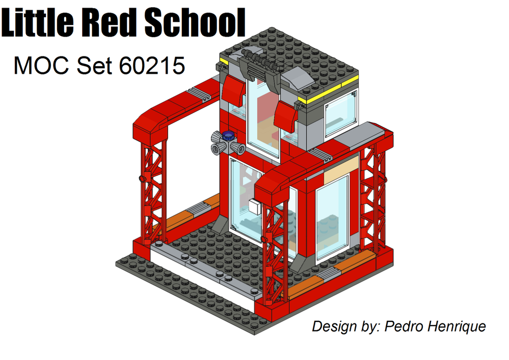Lego Little Red School - MOC 60215