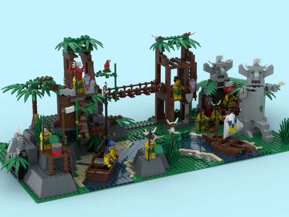 Lego Islanders brickbuild