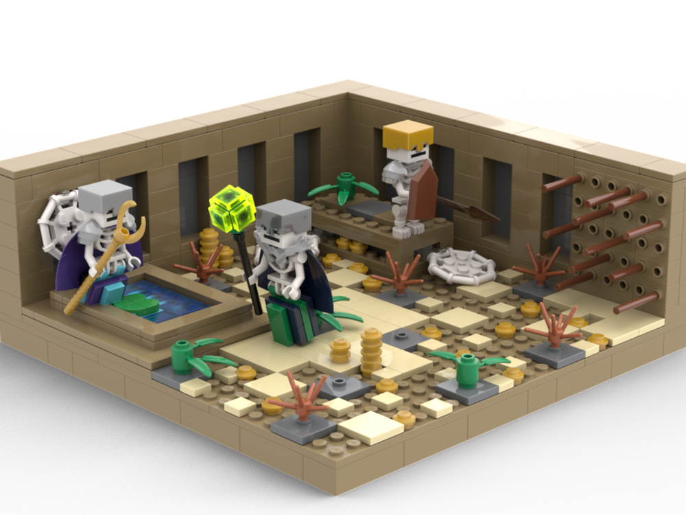 Lego Minecraft Dungeons Desert Temple