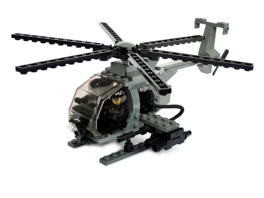 Lego AH/MH-6 Little Bird Helicopter