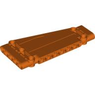 Lego Technic Panel 5 x 11 x 1 Tapered / Reddish Orange
