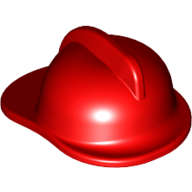 Lego Helmet Fire / Red