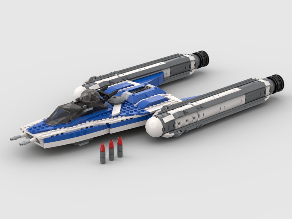 Lego Captain Rex 501st bomber