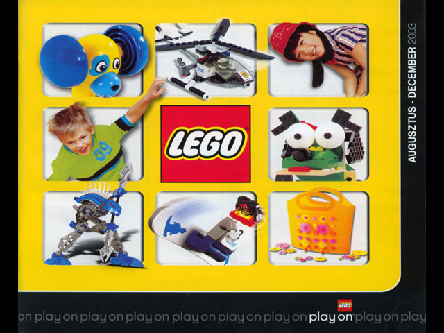 Lego 2003 Large Hungarian August - December (422.6140-HU)