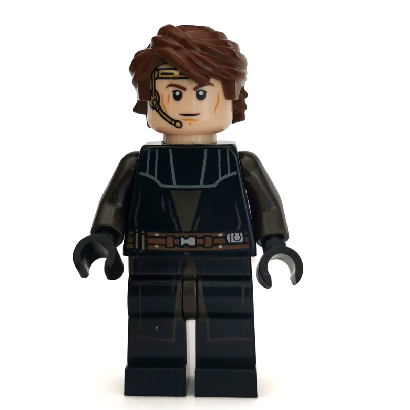 Lego Anakin Skywalker, Pilot Uniform, Printed Headset
