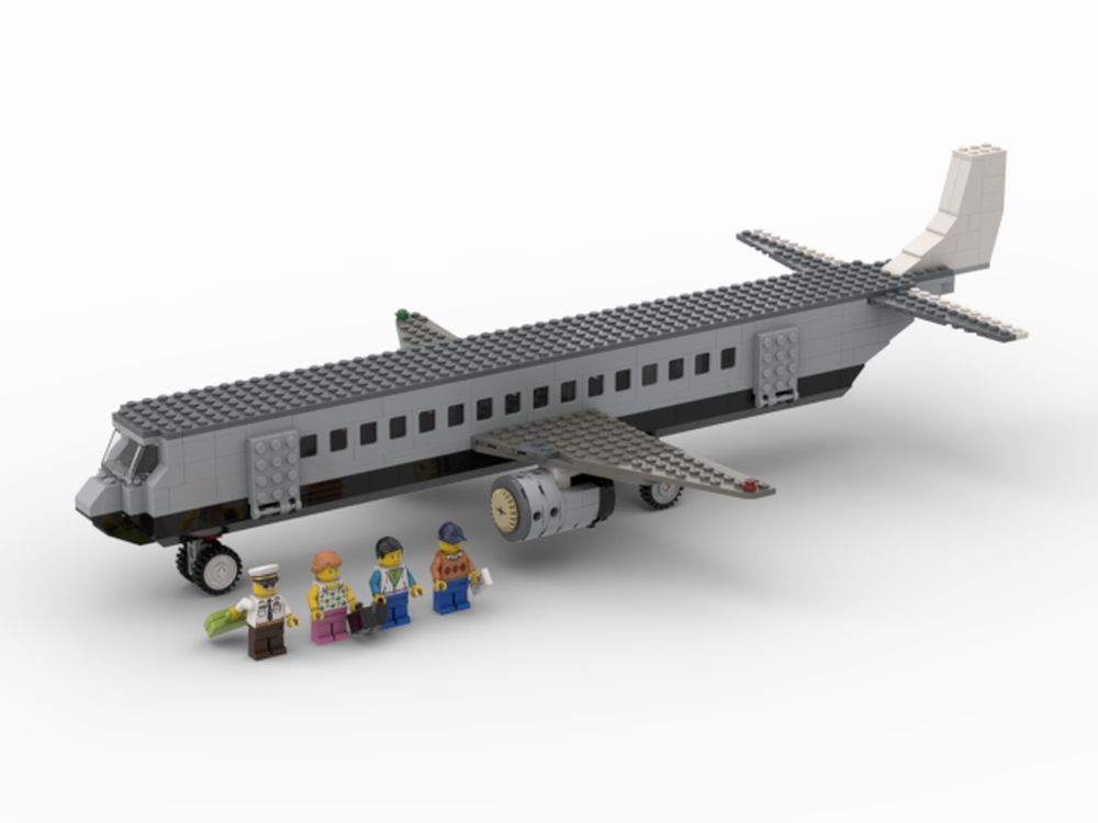 LEGO Short-Haul Passenger Plane (UPDATED)