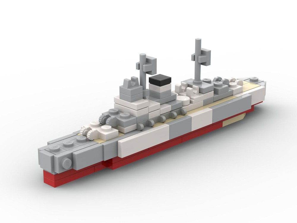 Lego HMS Warspite Battleship