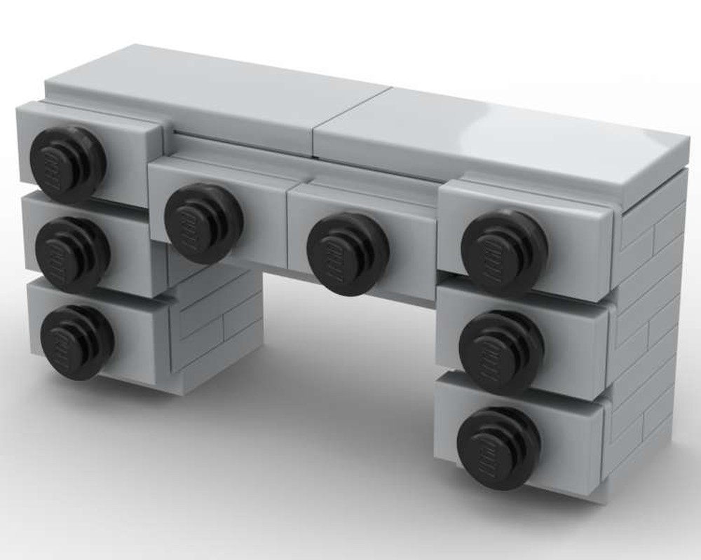 Lego nano-scale desk