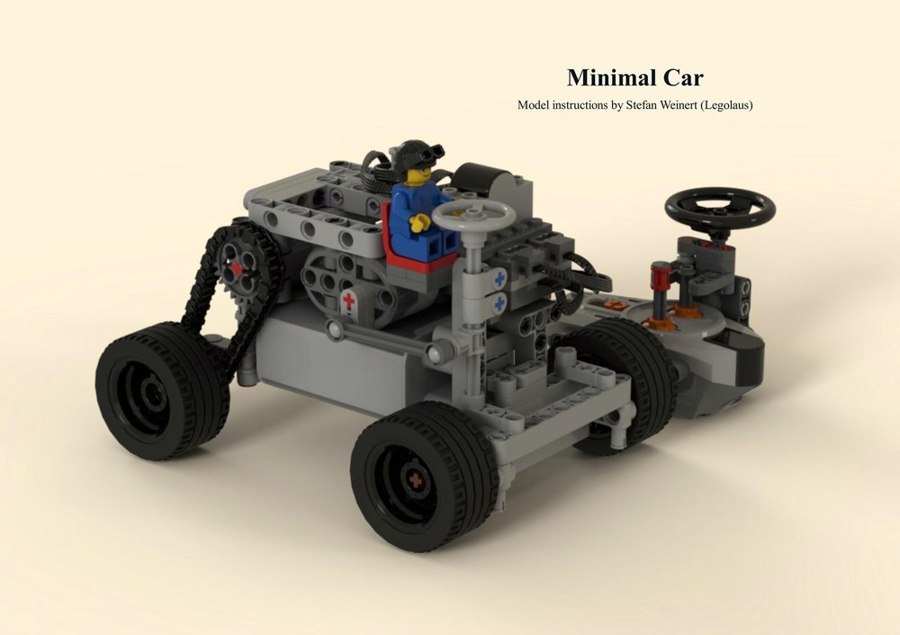 Lego Minimalistic Car Remote Controlled
