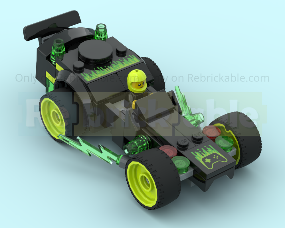 Lego 60484 Alt Drag racer