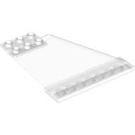 Lego Tail 12 x 2 x 5 / Trans-Clear
