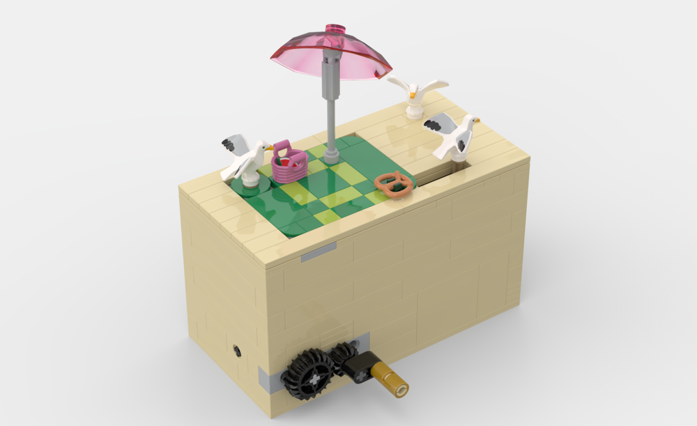 Lego Seagull Attack - A mini Automata