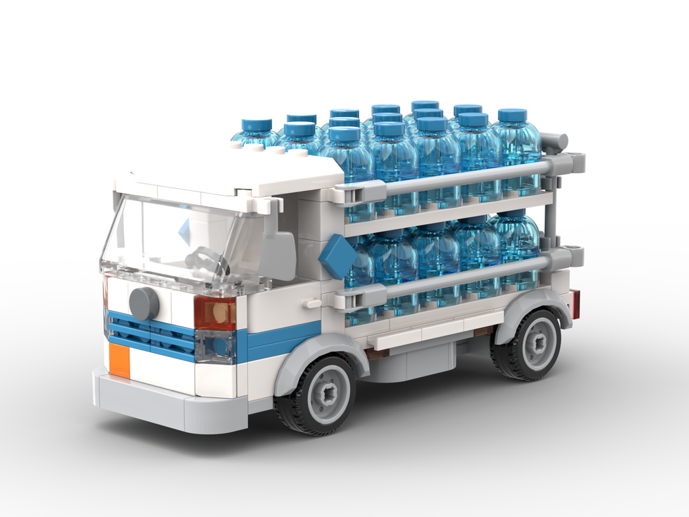 Lego Home Water Delivery Truck
