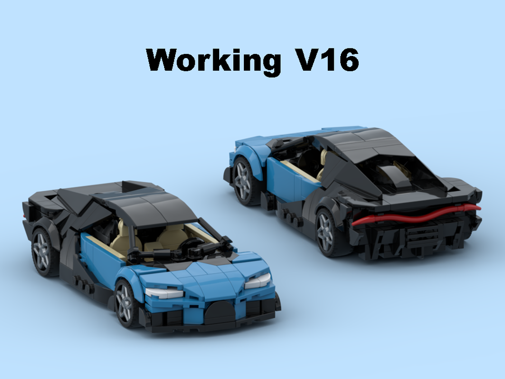 Lego Bugatti Tourbillon