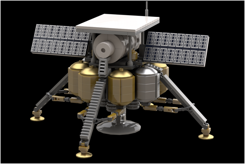 Lego First Lunar Outpost Habitat