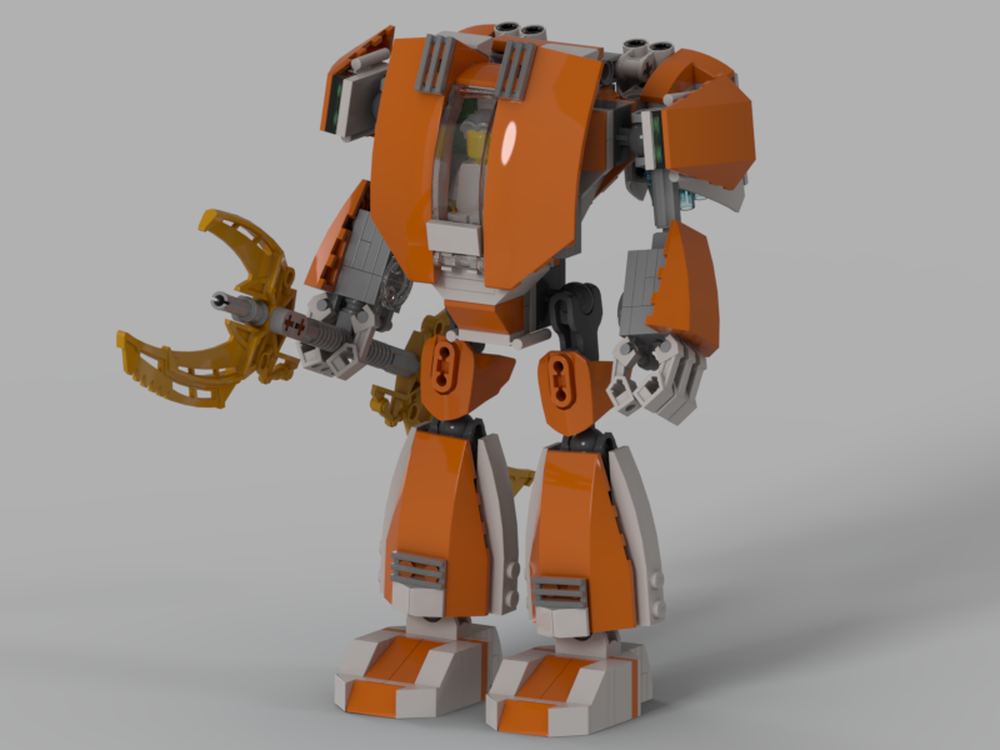 Lego Keiken Mech(Blazing Dragoon)