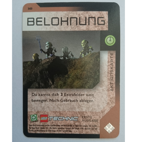 Lego Trading Card, Bionicle Game: QftM - 30 Game Action - Reward / [No Color/Any Color]