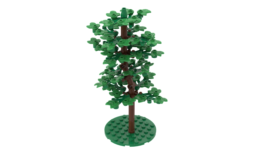 Lego Custom Forest Tree (Season-Ready)