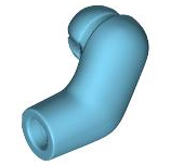 Lego Arm, Left / Medium Azure