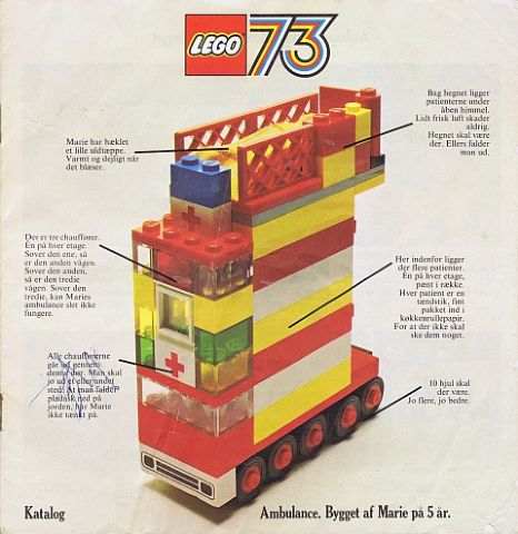 Lego 1973 Large Danish (97520-Da)