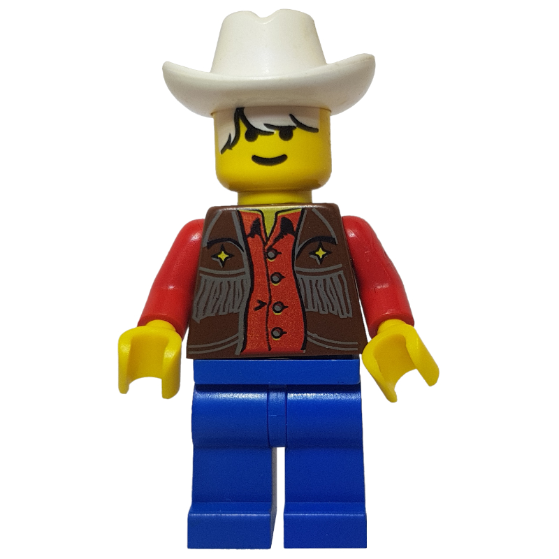 Lego Cowboy - Red Shirt