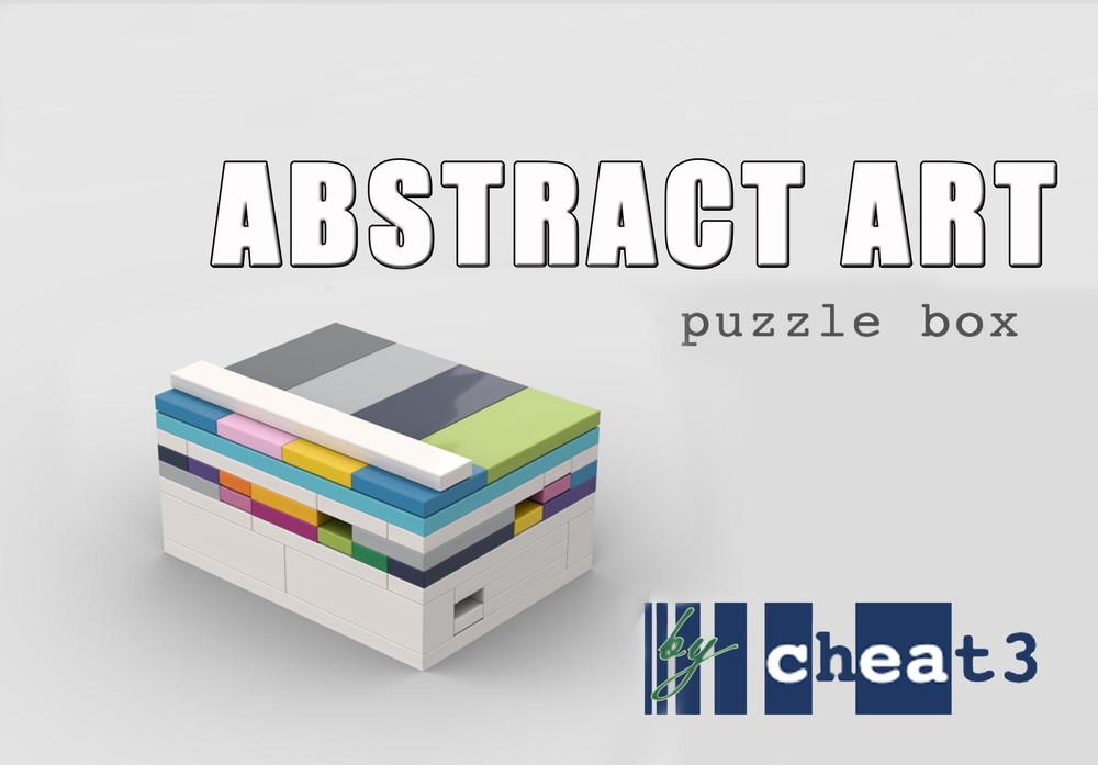 Lego Abstract Art (a level 6 puzzle box)